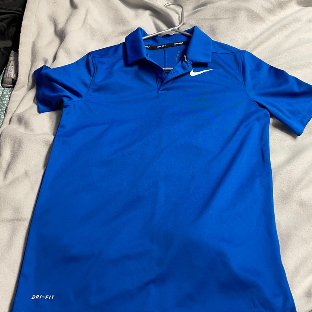 Boys Nike Dri-fit golf polo
